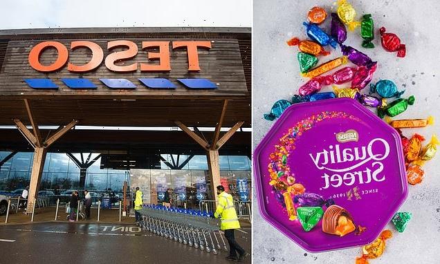 Tesco staff say they were given Quality Street instead of cash at Xmas