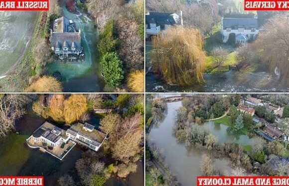 Thames may flood homes of stars like Russell Brand and George Clooney