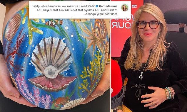 'The embryo that took': Emma Barnett reveals joy at daughter's birth