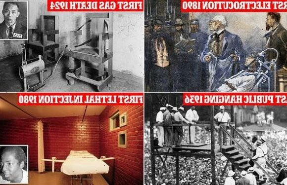 The evolution of the death penalty in the U.S over 250 years