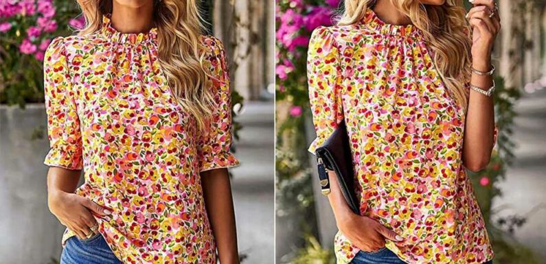 This Colorful Boho Blouse Will Add Some Color to Your Closet This Winter