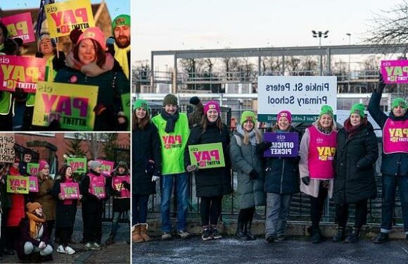 Thousands of teachers in England and Wales will go on strike