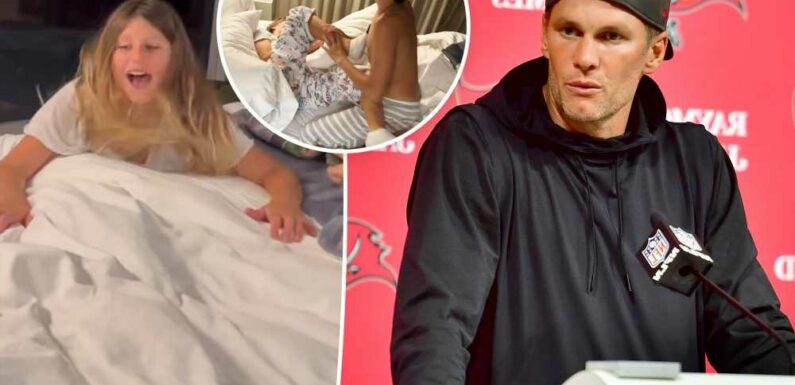 Tom Brady shares pics of his kids after expletive-filled rant: ‘In other news’