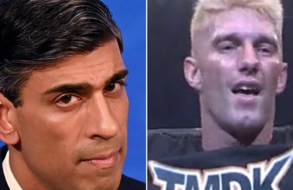 Top Brit wrestler tells ‘d**khead’ PM Sunak to ‘pay nurses’ during live TV rant