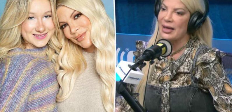 Tori Spelling reveals daughter was hospitalized twice: She’s ‘not great’