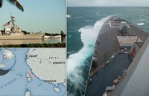 US sends warship through Taiwan Strait as China is 'ready to respond'