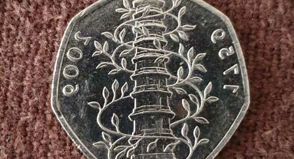 Very rare Kew Gardens 50p coin scores over 32 bids as it sells for huge £165