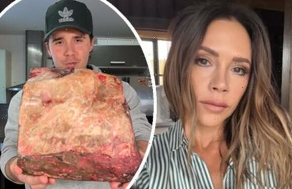 Victoria Beckham defends son Brooklyn over 'raw' roast beef scandal