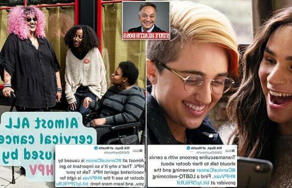 WA Health Dept urge 'transmasculine persons with cervix' to get smears