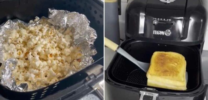 We're Air Fryer pros and there are six things you didn't know you could cook in yours, including popcorn and toasties | The Sun
