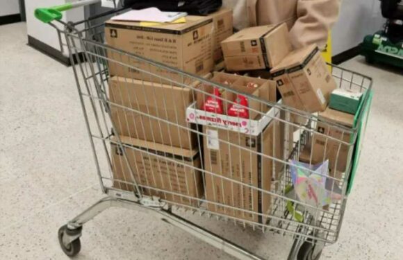 Woman piles trolley high with cut price 20p toiletry gift sets from Asda – but people all have the same two comments | The Sun