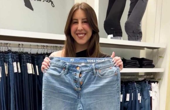Woman shares genius hack for working out if you're buying the right length jeans without trying them on | The Sun