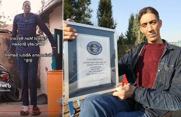 World's tallest man shoots down challenger's bid for the title