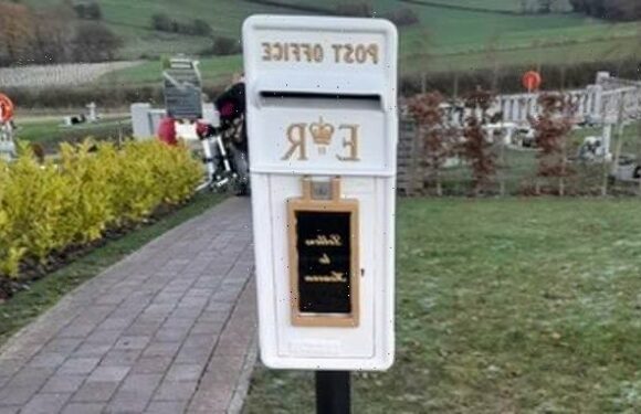 'Postbox to heaven' installed at crematorium to send letters to dead