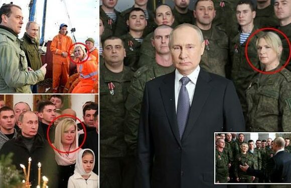 'Soldiers' who flanked Putin in New Year message 'are ACTORS'