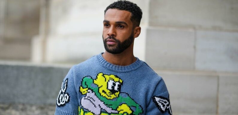 "Emily in Paris"'s Lucien Laviscount Is Going Viral For His Pleated-Skirt Look