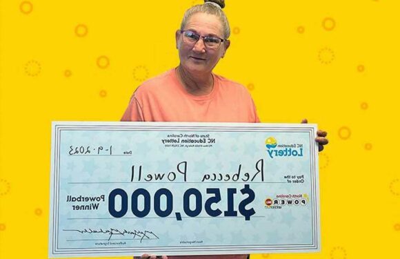 'World's luckiest woman' scoops £123k lottery jackpot with her FIRST EVER ticket after ‘spur of the moment’ decision | The Sun