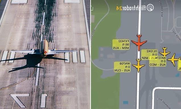 Air traffic control tries to avoid a crash at Austin airport