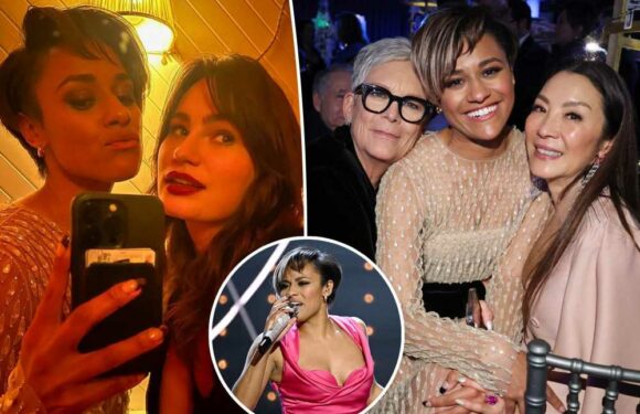 Ariana DeBose posts behind-the-scenes BAFTA Awards photos after viral rap