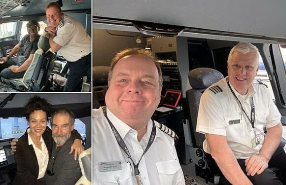BA pilot who posed with celebrities says bosses have made him stop