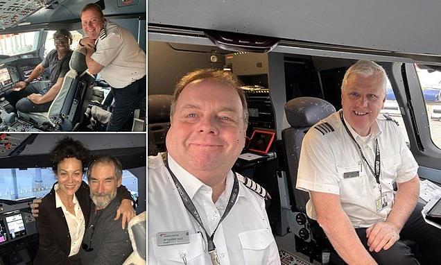 BA pilot who posed with celebrities says bosses have made him stop
