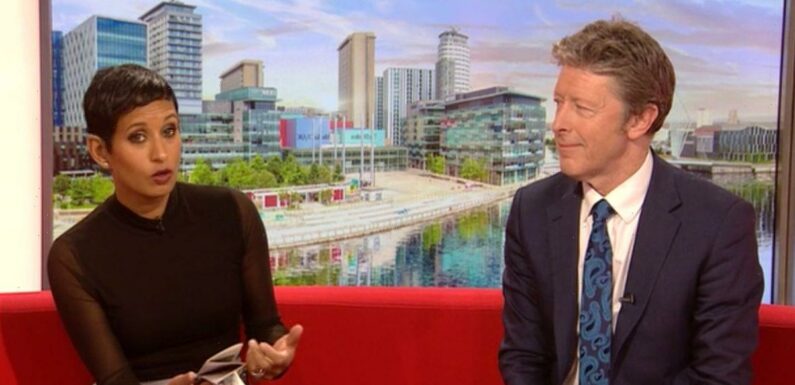 BBC Breakfast’s Naga Munchetty hits back as Charlie Stayt demands she ‘cheer up’
