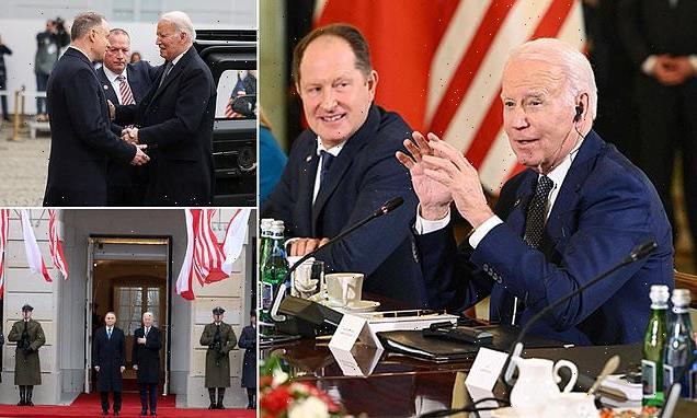 Biden jokes to Polish president that he wants to add 'ski' to his name