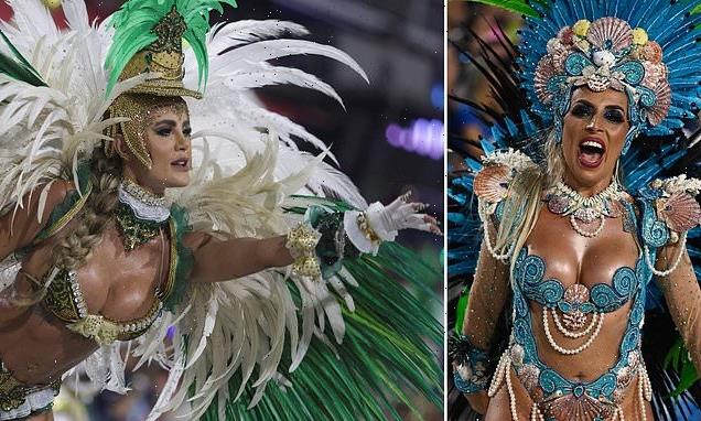 Brazil's dancers look as flamboyant as ever as Rio carnival returns