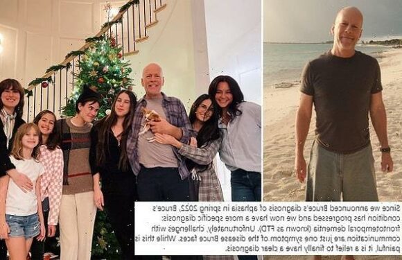 Bruce Willis' family announce 'painful' health update