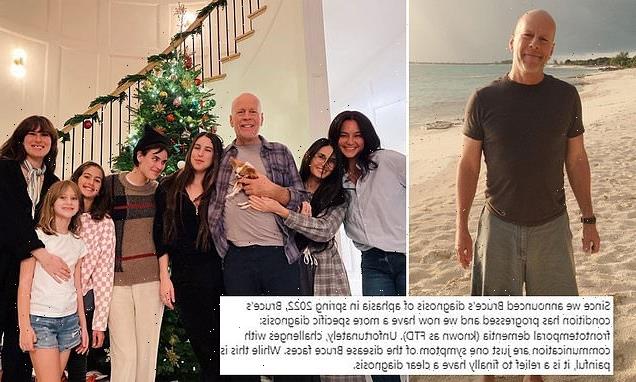 Bruce Willis' family announce 'painful' health update