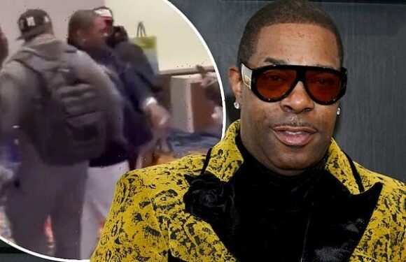 Busta Rhymes throws drink on woman who touched him in Las Vegas