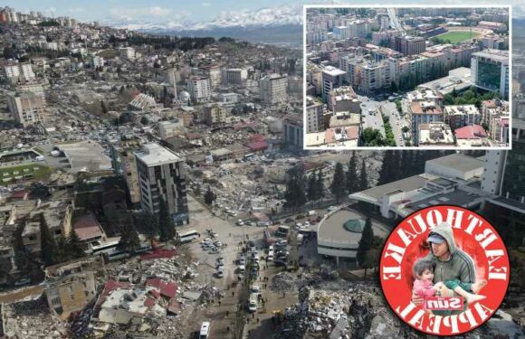 Chilling aerial pics reveal apocalyptic scale of Turkey quake disaster as districts are flattened & more than 24k killed | The Sun