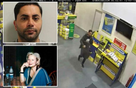 Chilling moment lover buys body disposal kit to murder pensioner he was scamming before burying her in shallow grave | The Sun