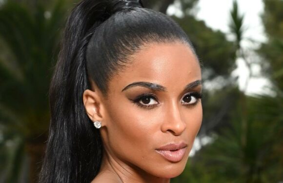 Ciara's Thongkini Comes With Cap Sleeves and a Very Deep Plunge