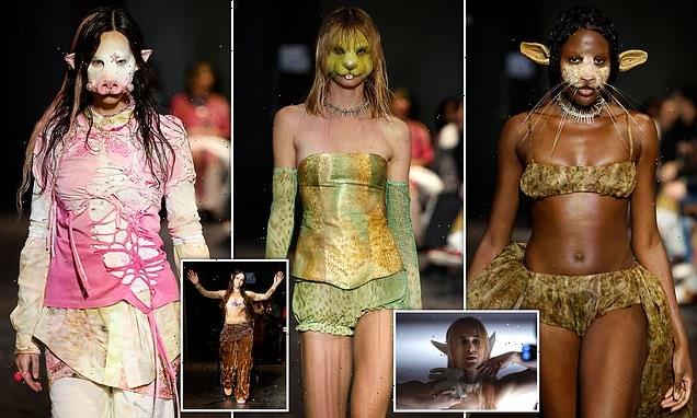 Collina Strada slammed over models' animal prosthetics