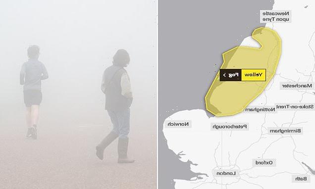 Commuters warned of dangerous conditions as warning for fog issued