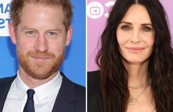 Courteney Cox Insists She Did NOT Give Prince Harry Mushrooms