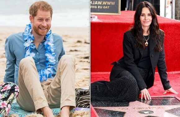 Courteney Cox discusses Prince Harry taking drugs at her home