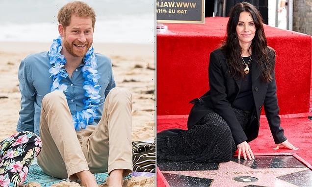 Courteney Cox discusses Prince Harry taking drugs at her home