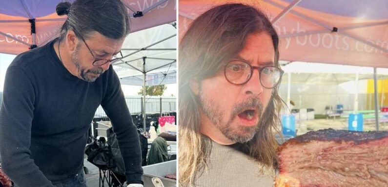 Dave Grohl BBQs for 450 Homeless People, Cooks for 16 Hours