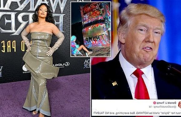 Donald Trump rips into Rihanna ahead of her Super Bowl performance