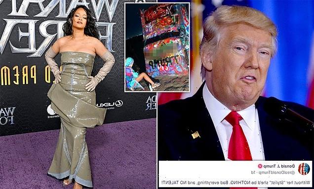 Donald Trump rips into Rihanna ahead of her Super Bowl performance