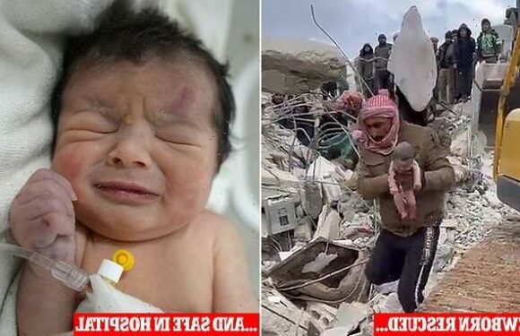Dying woman who gave birth in rubble displays the fortitude of mothers