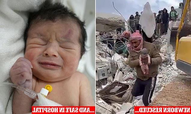 Dying woman who gave birth in rubble displays the fortitude of mothers