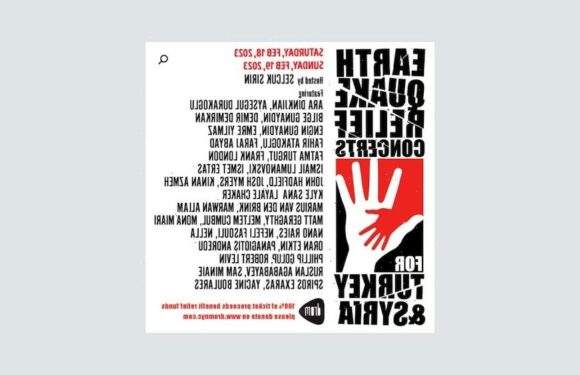 Earthquake Relief Benefit Concerts for Turkey and Syria Being Held in New York This Weekend
