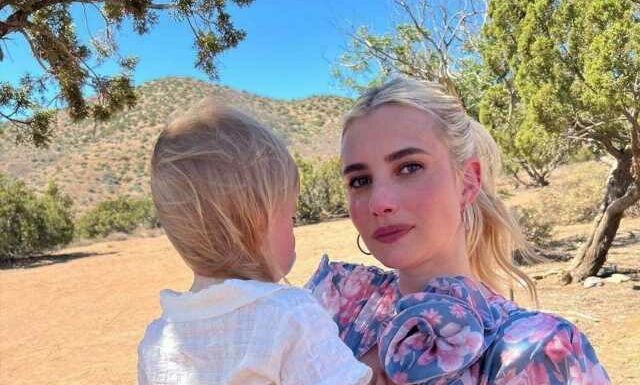 Emma Roberts Checks Mom for Sharing Pic of Son Rhodes’ Face Without Her Permission