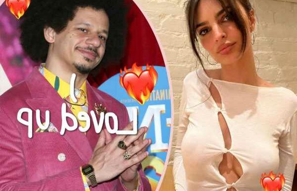 Eric Andre & Emily Ratajkowski Get XXX-Rated For Valentine's Day – LOOK!