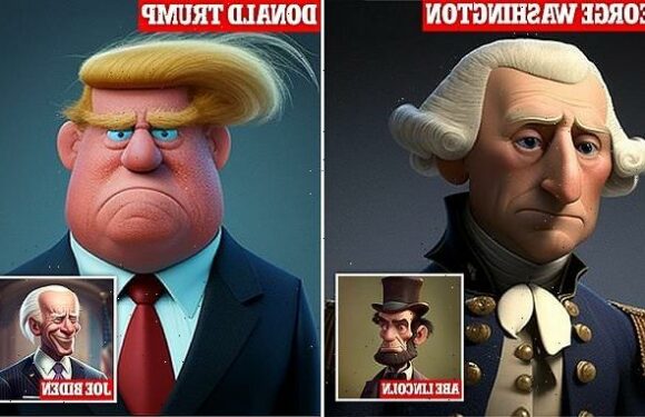 Every US president as a Pixar character: AI reimagines 46 leaders