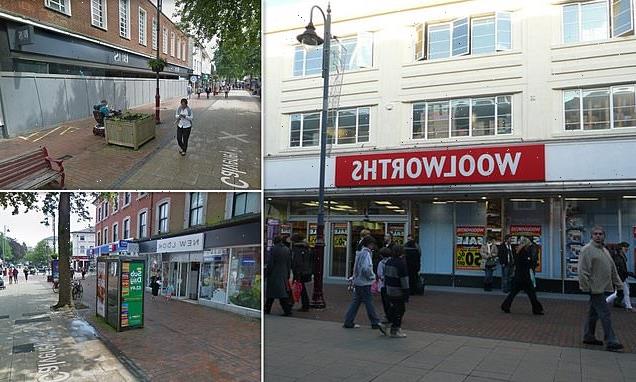 Fake shopfronts are being used to make areas of UK look less desolate