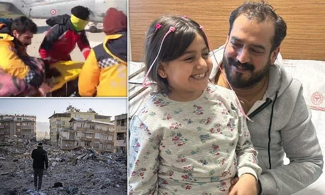 Family played 'rock paper scissors' waiting for rescue from earthquake